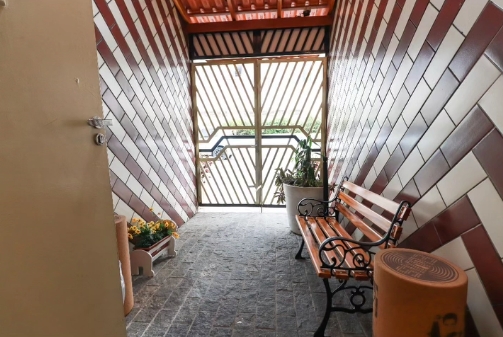 Salão decorado